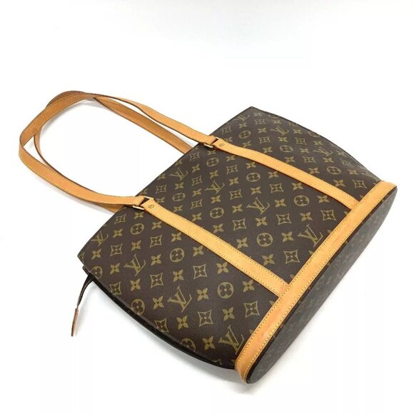 LOUIS VUITTON  Monogram Babylon Shoulder Bag Tote Bag MonogramCanvas Brown - Picture 3 of 12